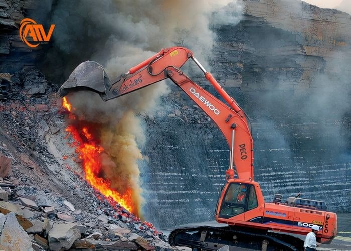 Cháy nổ khí mỏ sinh ra các loại khí nguy hiểm