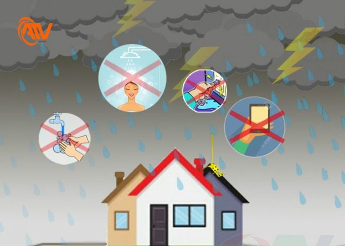 Điện nguy hiểm nên cần chuẩn bị cẩn thận trong khi bão đang diễn ra