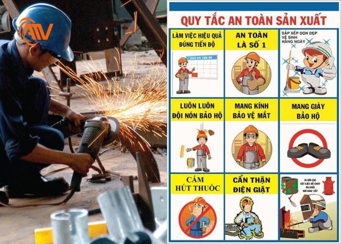 Nội quy an toàn lao động trong ngành cơ khí - sản xuất cần biết