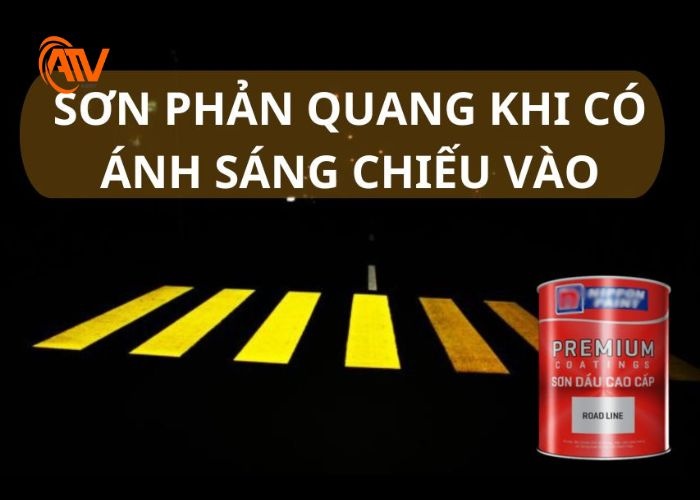 Sơn phản quang được sử dụng trong giao thông và xây dựng