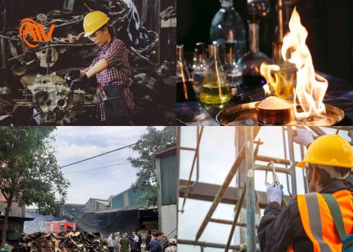 Nguyên nhân gây nên cháy nổ trong doanh nghiệp và nhà xưởng