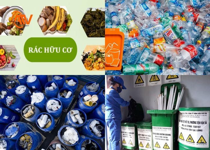 Các nhóm chất thải phổ biến