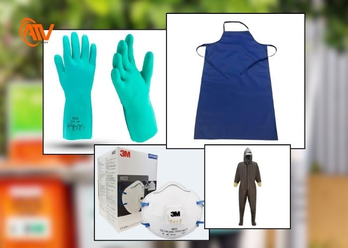 Thiết bị bảo hộ lao động khi xử lý rác