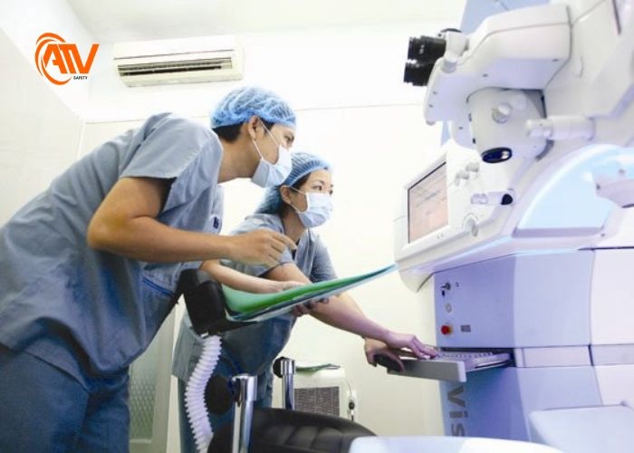 Trang phục của kỹ thuật viên y tế giúp hạn chế nguy cơ lây nhiễm chéo