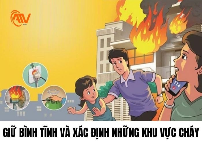 Xác định khu vực cháy