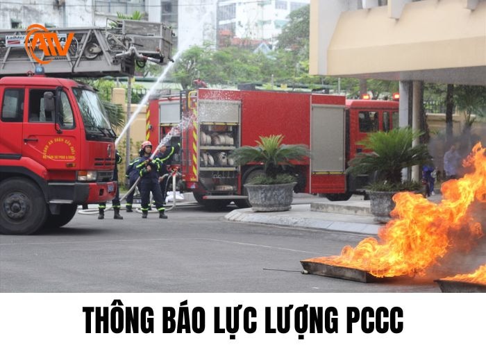 Thông báo lực lượng PCCC