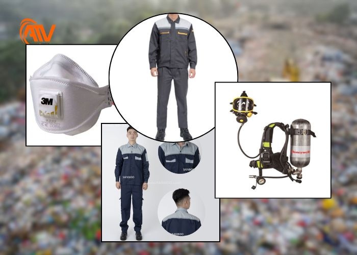 Thiết bị chuyên dụng phù hợp khi tiếp xúc trong môi trường độc hại