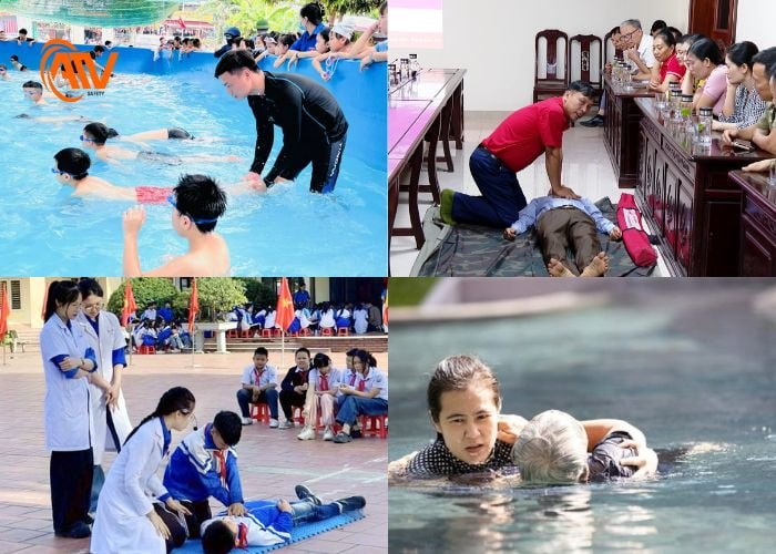 Công tác đào tạo kỹ năng an toàn dưới nước