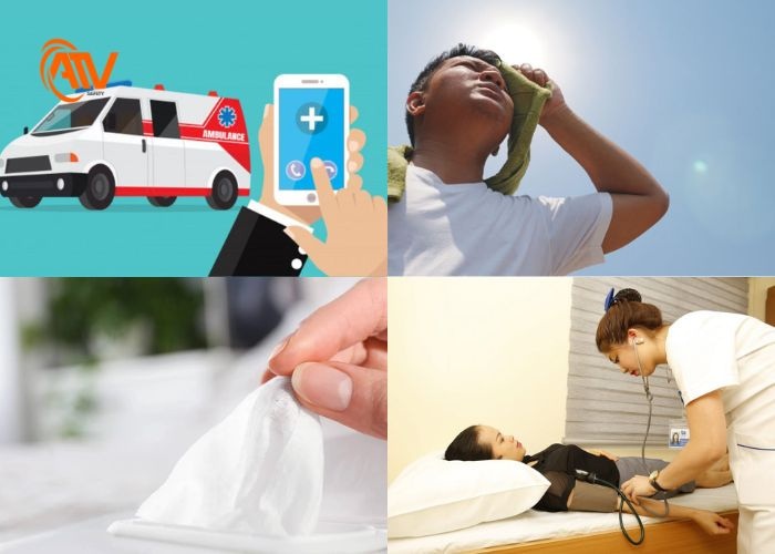 Xử trí khi bị sốc nhiệt cơ bản