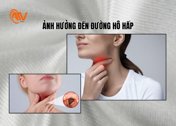 Sợi thủy tinh ảnh hưởng đến đường hô hấp