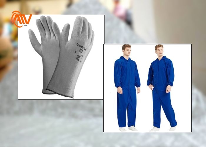 Trang thiết bị bảo hộ chuẩn khi tiếp xúc với sợi thủy tinh