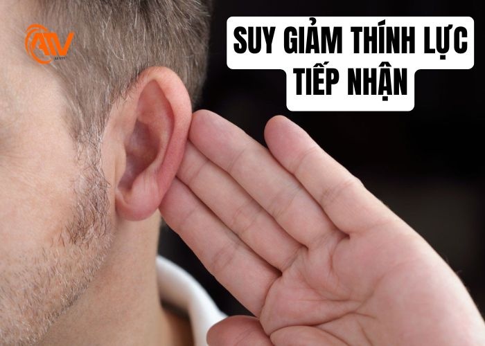 Suy giảm xảy ra khi tổn thương ở tai trong
