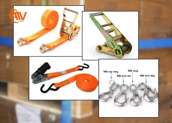 Kiểu móc của tăng đơ phổ biến