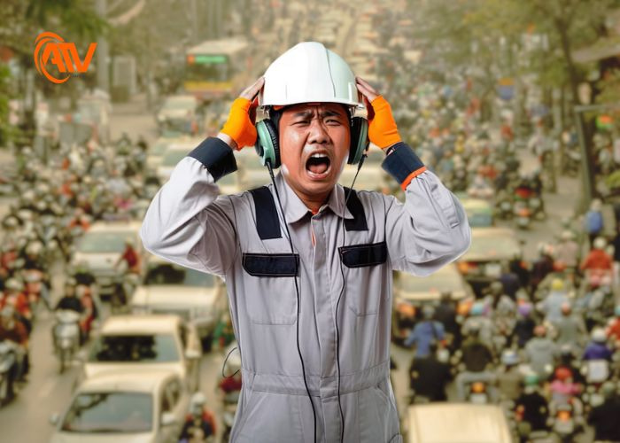 Tiếng ồn giao thông có thể gây tai nạn lao động