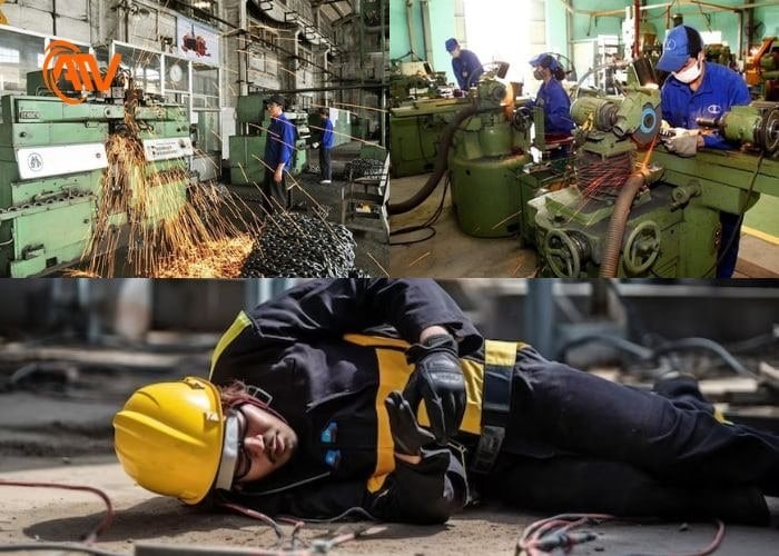 3 Yếu tố nguy hiểm trong an toàn lao động trong sản xuất cơ khí