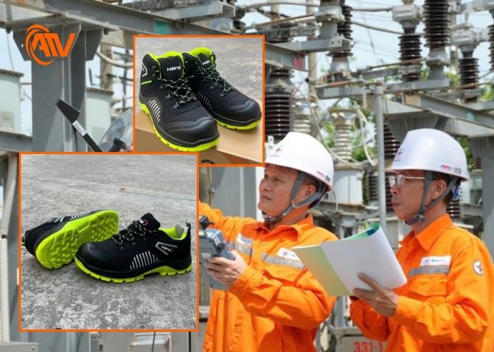 Giày bảo hộ bảo vệ cơ thể người lao động trong ngành điện