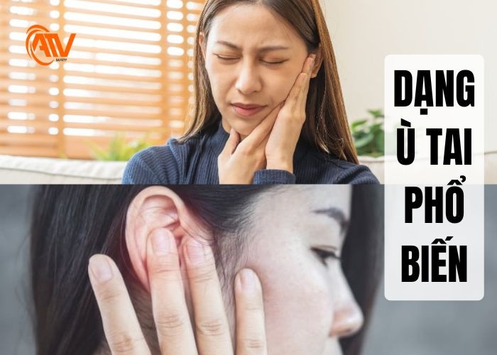 2 dạng ù tai phổ biến nhất