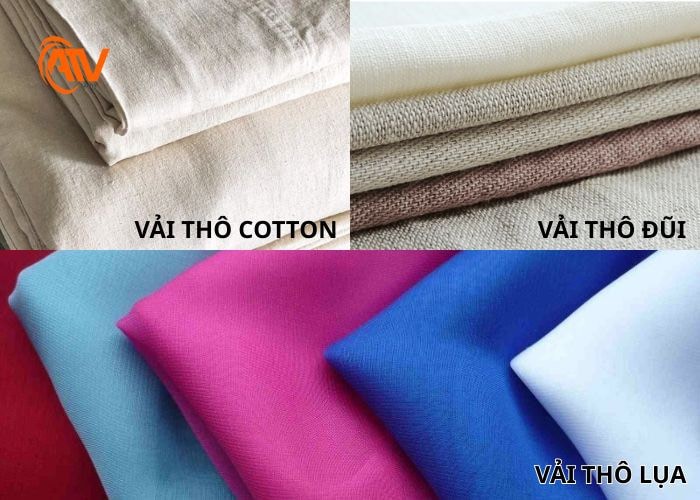 Các loại vải thô phổ biến