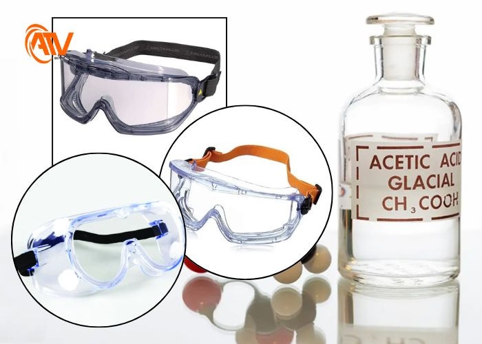 Kính bảo hộ chống hóa chất đảm bảo tầm nhìn trong suốt quá trình làm việc