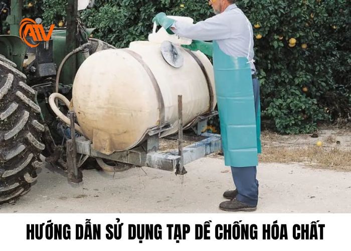 Hướng dẫn sử dụng tạp dề chống hóa chất đạt chuẩn