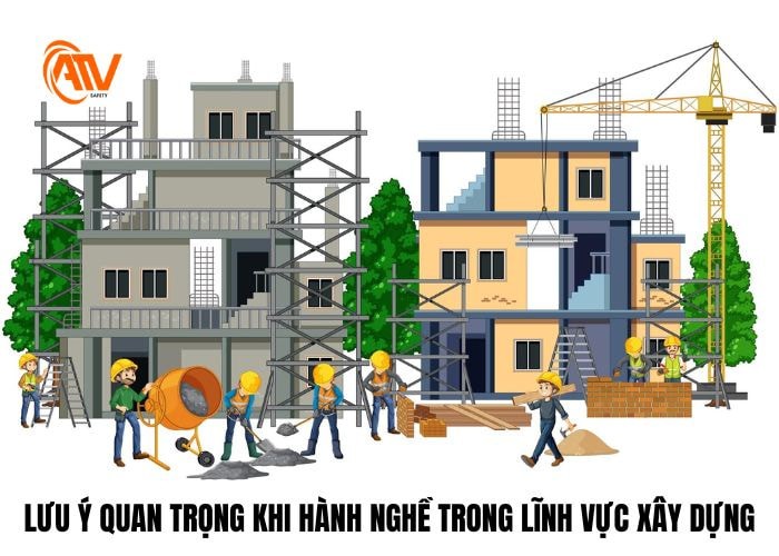 Các lưu ý quan trọng khi hành nghề trong lĩnh vực xây dựng