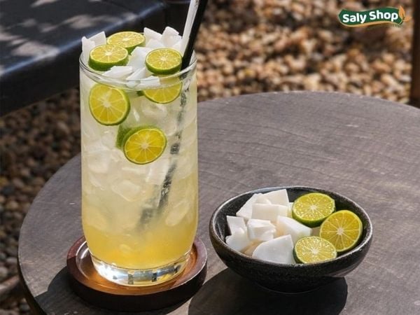 Cách pha dừa tắc đơn giản, dễ làm