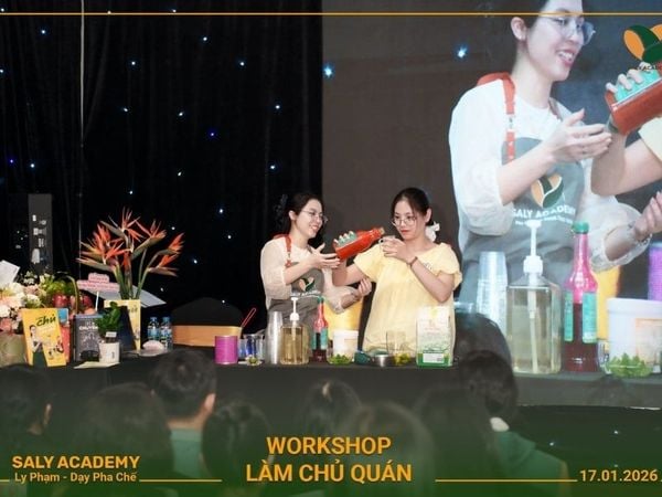 Tự tay pha chế - tự tin hơn sau từng thao tác