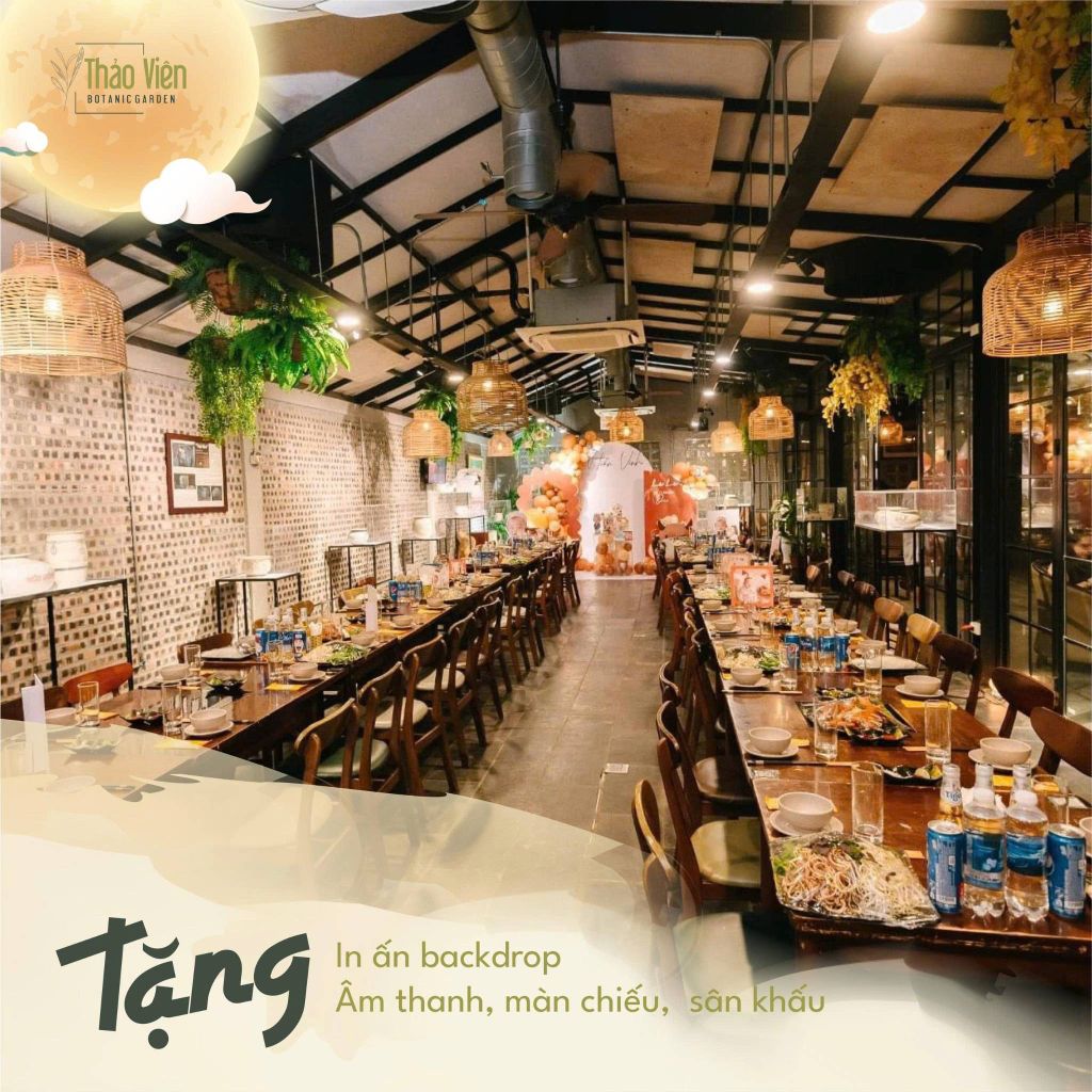Thảo Viên địa điểm tổ chức tiệc trung thu