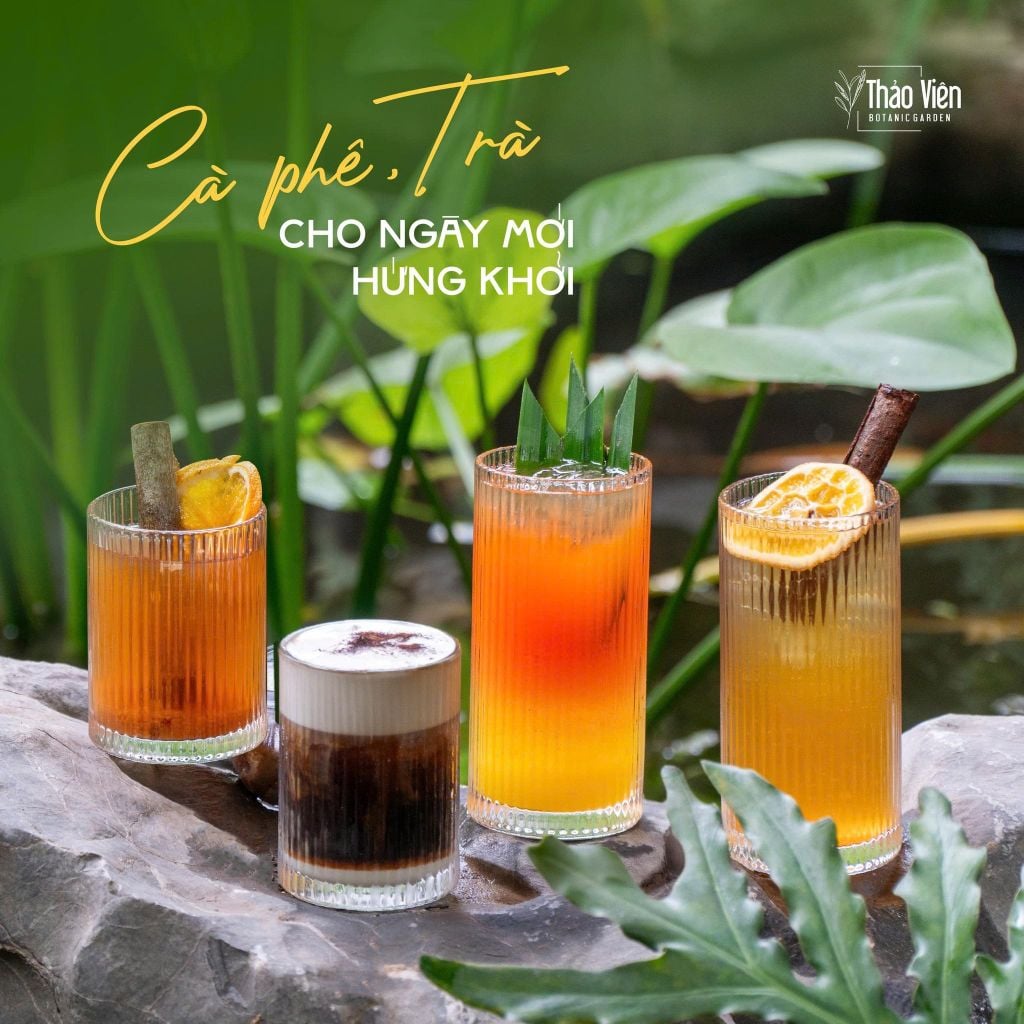 cà phê sáng tại Thảo Viên