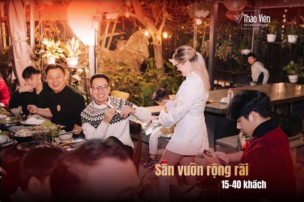 tiệc tất niên tại Thảo Viên