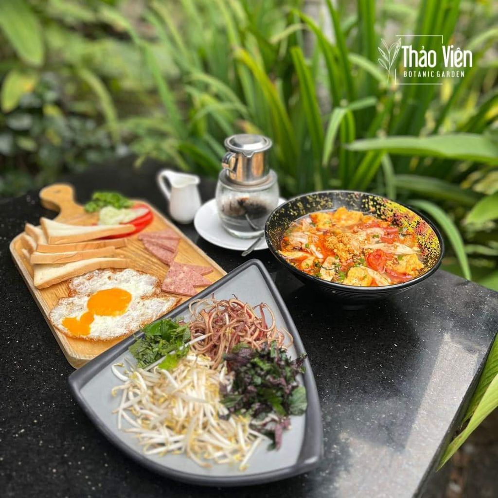 bữa sáng Thảo Viên