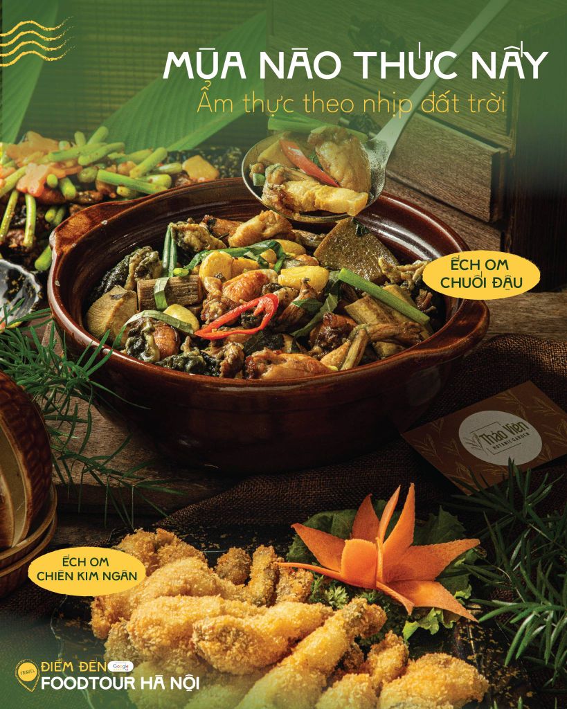 Thảo Viên âm thực theo mùa phong phú