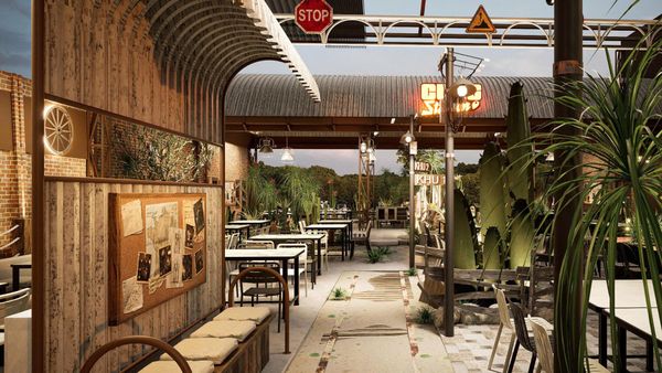 Phân luồng di chuyển hợp lý khi thiết kế nhà hàng