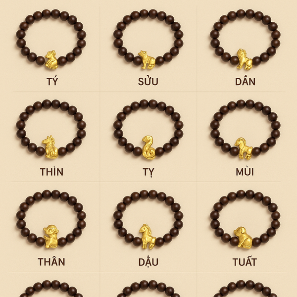 Lựa Chọn Vòng Tay Phong Thủy 12 Con Giáp Phù Hợp Với Từng Tuổi