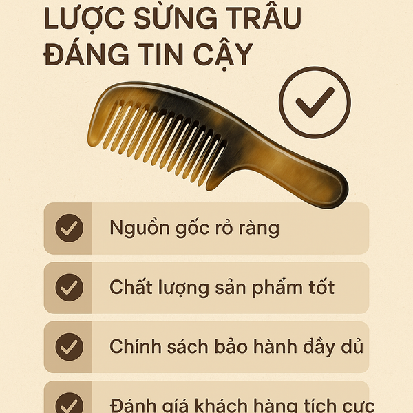Tiêu Chí Lựa Chọn Địa Chỉ Bán Lược Sừng Trâu Đáng Tin Cậy