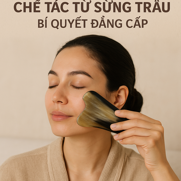 Massage Mặt Tại Nhà Chế Tác Từ Sừng Trâu: Bí Quyết Đẳng Cấp