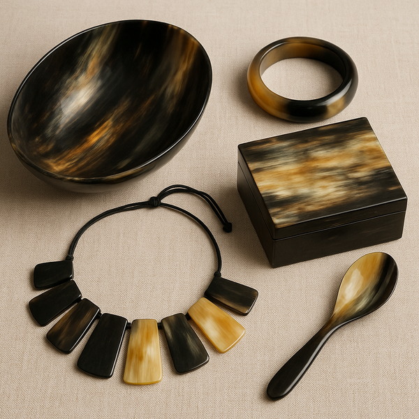 Các Dòng Sản Phẩm Thủ Công Mỹ Nghệ Chế Tác Từ Sừng Trâu Nổi Bật