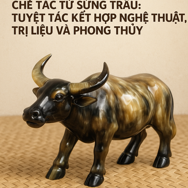 Giá Trị Khác Biệt Của Sản Phẩm Thủ Công Mỹ Nghệ Chế Tác Từ Sừng Trâu