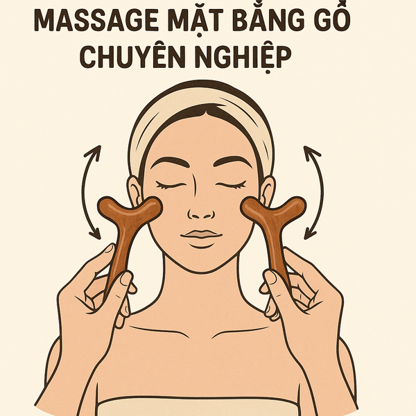 Hướng Dẫn Kỹ Thuật Massage Mặt Bằng Gỗ Chuyên Nghiệp