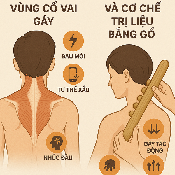 Tầm Quan Trọng Của Vùng Cổ Vai Gáy Và Cơ Chế Trị Liệu Bằng Gỗ