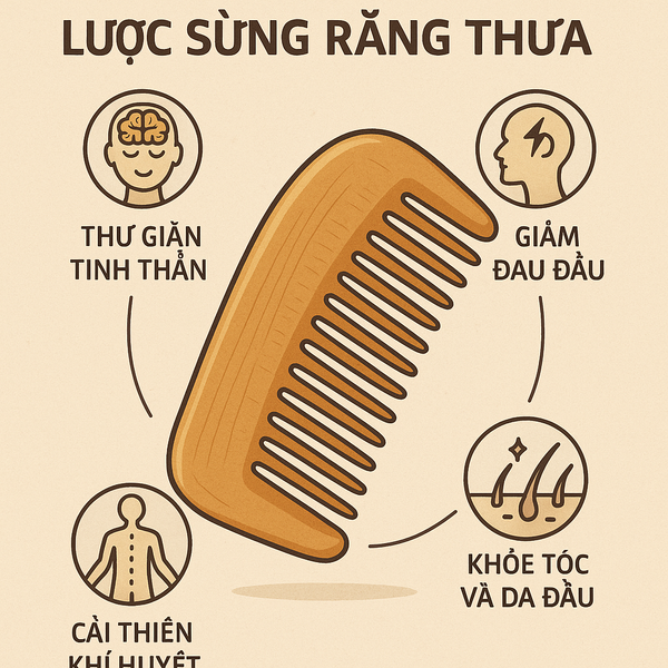 Lợi Ích Trị Liệu Đông Y Của Lược Sừng Răng Thưa