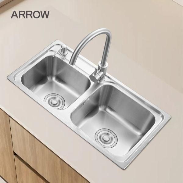 Top 10 mẫu bồn rửa chén cao cấp, bền đẹp, dễ vệ sinh