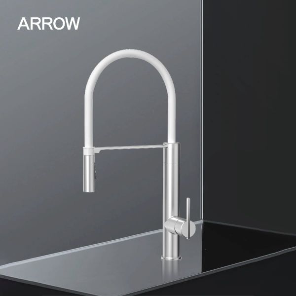 Vòi rửa bát Arrow trắng mờ