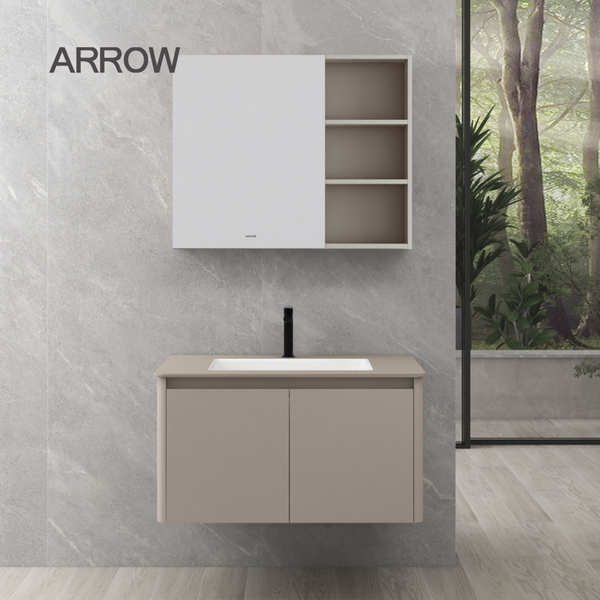 Mẫu tủ gương cho phòng tắm đẹp như khách sạn 5 sao