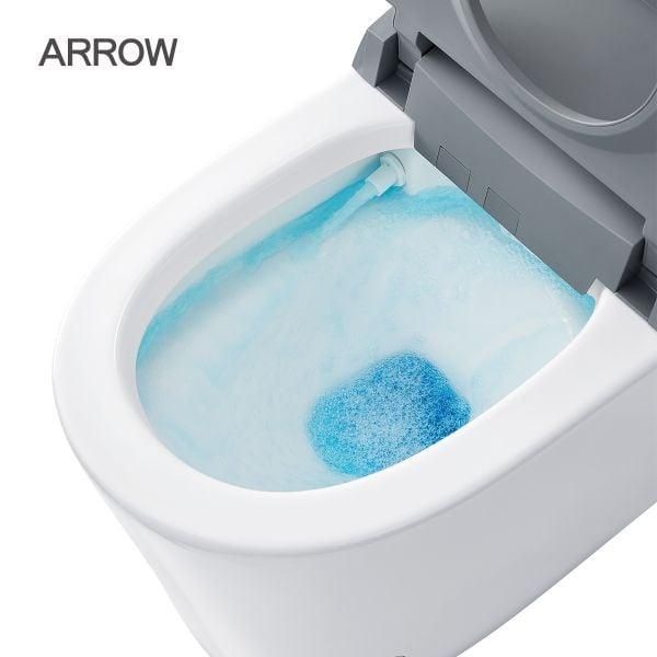 Bồn cầu thông minh Arrow AKB1332M có tính năng tự động xả nước