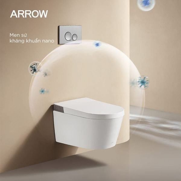Bồn cầu thông minh chống bám bẩn Arrow