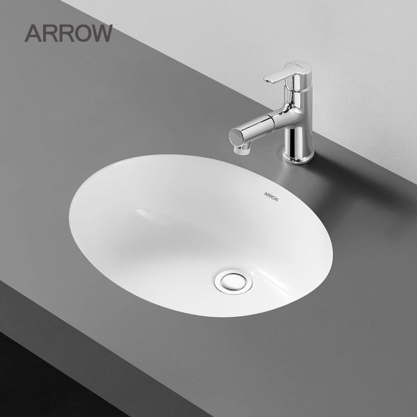 Chậu rửa lavabo âm bàn hình tròn Arrow AP406E