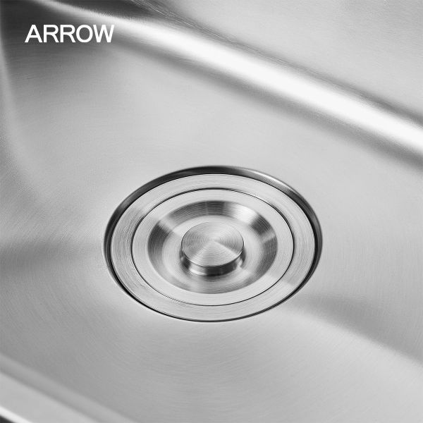 Đầu xả inox cùng màu