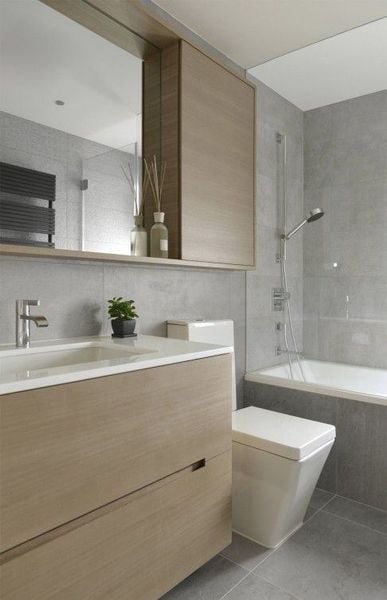 Mẫu bồn cầu thiết kế vuông