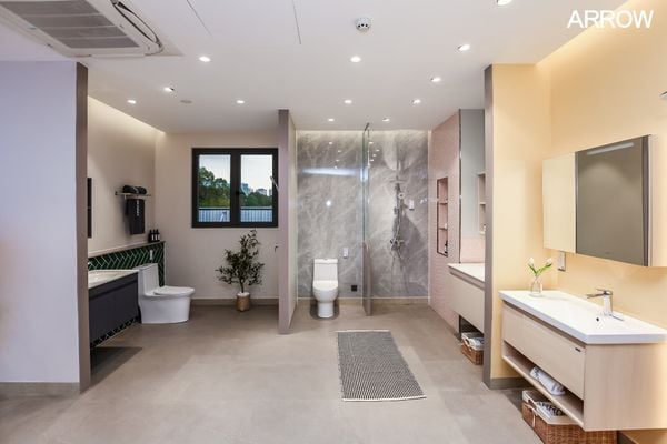 Nhà tắm hiện đại 2026 đề cao sự tối giản và trải nghiệm cá nhân hóa
